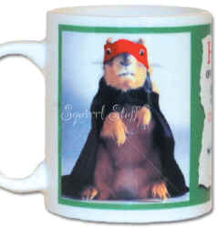 Bandit squirrel robber criminal Ransom Note Ceramic Mug
