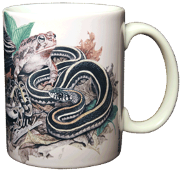 Venomous Snake Skin Patterns Ceramic Mug