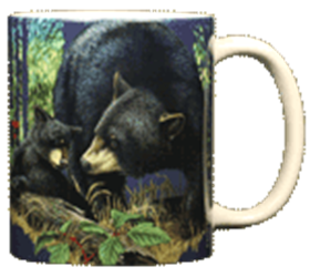 Bear Mom Family Ceramic Mug