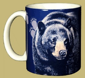Bear Tracks Family Ceramic Mug