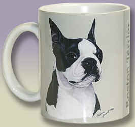 Boston Terrier dog Ceramic Mug
