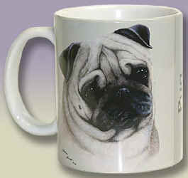 Pug dog Ceramic Mug