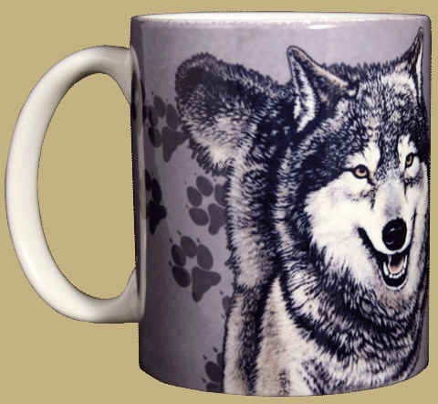 wolf pack Family Ceramic Mug