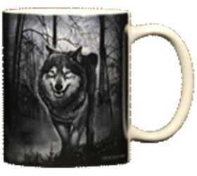 Spirit of the Wolf Ceramic Mug