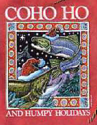 Ray Troll christmas santa coho salmon fish humor t-shirt