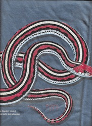 San Francisco Garter Snake Thamnophis sirtalis tetrataeni north American Herps reptile and salamander and frogs on a t-shirt youth, cotton reptile t-shirts, tees, serpent teeshirt, t-shirts, t-shirts, herpetology