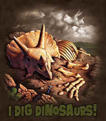 dinosaurs PALEONTOLOGY t-shirt tshirt tee shirt