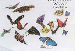 temperate tropical butterfly lepidoptera rainforest species on a t-shirt