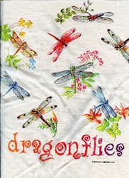 aquatic insect species dragonfly on a t-shirt