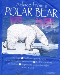 polar bear t-shirt tshirt tee shirt