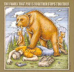 Ray Troll bear family wreaking havoc in a campsite humor t-shirt