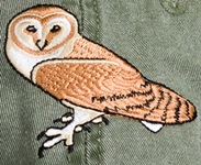 Barn Owl  Bird of prey nocturnal Hat ball hat baseball embroidered cap adjustible trucker