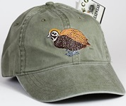 Montezuma Quail Bird Hat ball hat baseball embroidered cap adjustible trucker