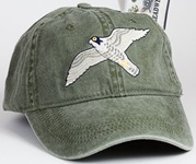 Peregrin Falcon  raptor Bird of prey Bird Hat ball hat baseball embroidered cap adjustible trucker
