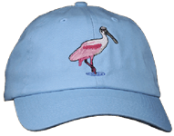 Roseate Spoonbill  Bird Hat ball hat baseball embroidered cap adjustible trucker
