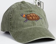 Bog Turtle Hat Embroidered Cap