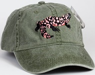 Gila Monster Hat lizard Embroidered Cap