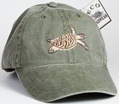 Hawkesbill Sea Turtle Hat Embroidered Cap