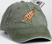 Horned Toad lizard Embroidered Cap