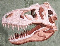 T rex skull Dino Embroidered Cap