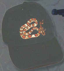 Corn Snake Hat Embroidered Cap