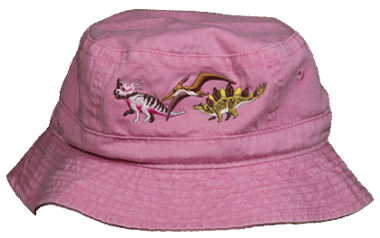 Dinosaur Embroidered Bucket Hat