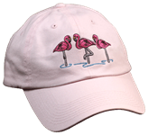 Flamingo aquatic Bird Hat ball hat baseball embroidered cap adjustible trucker