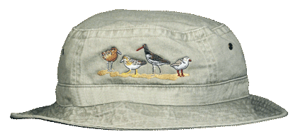 Shorebird tern sanpiper bucket auatic Bird Hat ball hat baseball embroidered cap adjustible trucker