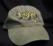 Beaded Lizard Hat lizard Embroidered Cap