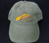 Crested Gecko lizard Embroidered Cap
