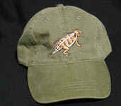 Horned Toad lizard Embroidered Cap