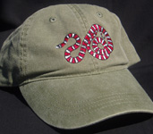 Pyro Snake Hat Embroidered Cap