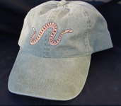 Sidewinder Hat snake Embroidered Cap