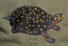 Spotted Turtle Reptile Hat ball hat baseball embroidered cap adjustible trucker