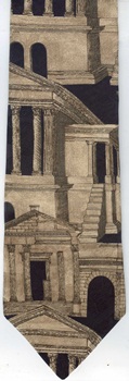 Ancient Greek Statues and Architecture pantheon parthenon ruins sculpture tie collisseum colisseum coliseum Necktie