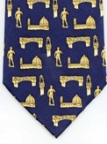 Ancient Greek Statues and Architecture pantheon parthenon ruins sculpture tie collisseum colisseum coliseum Necktie