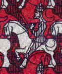  Escher Horseman Tesselation Tie