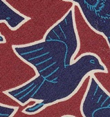 boat to fish Escher Tesselation Bow Tie math Tie necktie