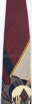 Frank Lloyd Wright architect designer decorator necktie ties