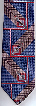 Frank Lloyd Wright architect designer decorator necktie ties