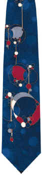 Frank Lloyd Wright architect designer decorator necktie ties