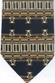 Frank Lloyd Wright architect designer decorator necktie ties