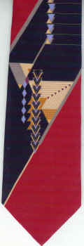 Frank Lloyd Wright architect designer decorator necktie ties