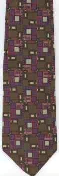 Frank Lloyd Wright architect designer decorator necktie ties