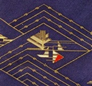Frank Lloyd Wright architect designer decorator necktie ties