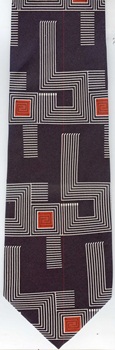 Frank Lloyd Wright architect designer decorator necktie ties