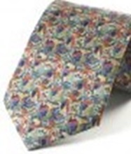 Signature Architect Omega Workshop Fox & Chave  fabric designer tie Necktie