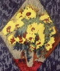 Monet Sunflowers Impressionist masterpiece painting old masters tie Necktie
