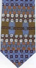 Impressionist masterpiece painting german expressionist Gustav Klimt tie Necktie