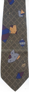 modern art painting surrealism cubism expressionist surrealist Peter Max psychedlic art tie Necktie